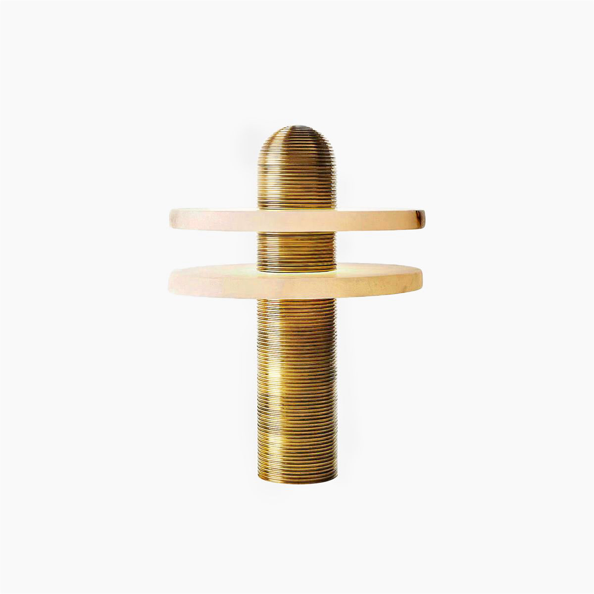 Alabaster Comet Alabaster Table Lamp