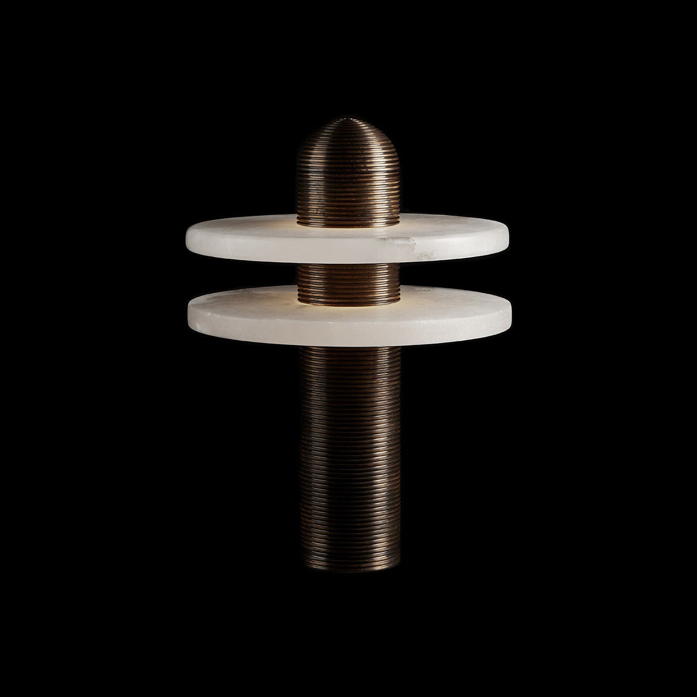 Alabaster Comet Alabaster Table Lamp