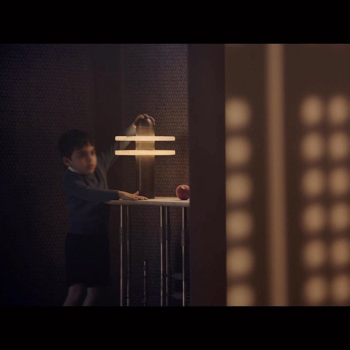 Alabaster Comet Alabaster Table Lamp