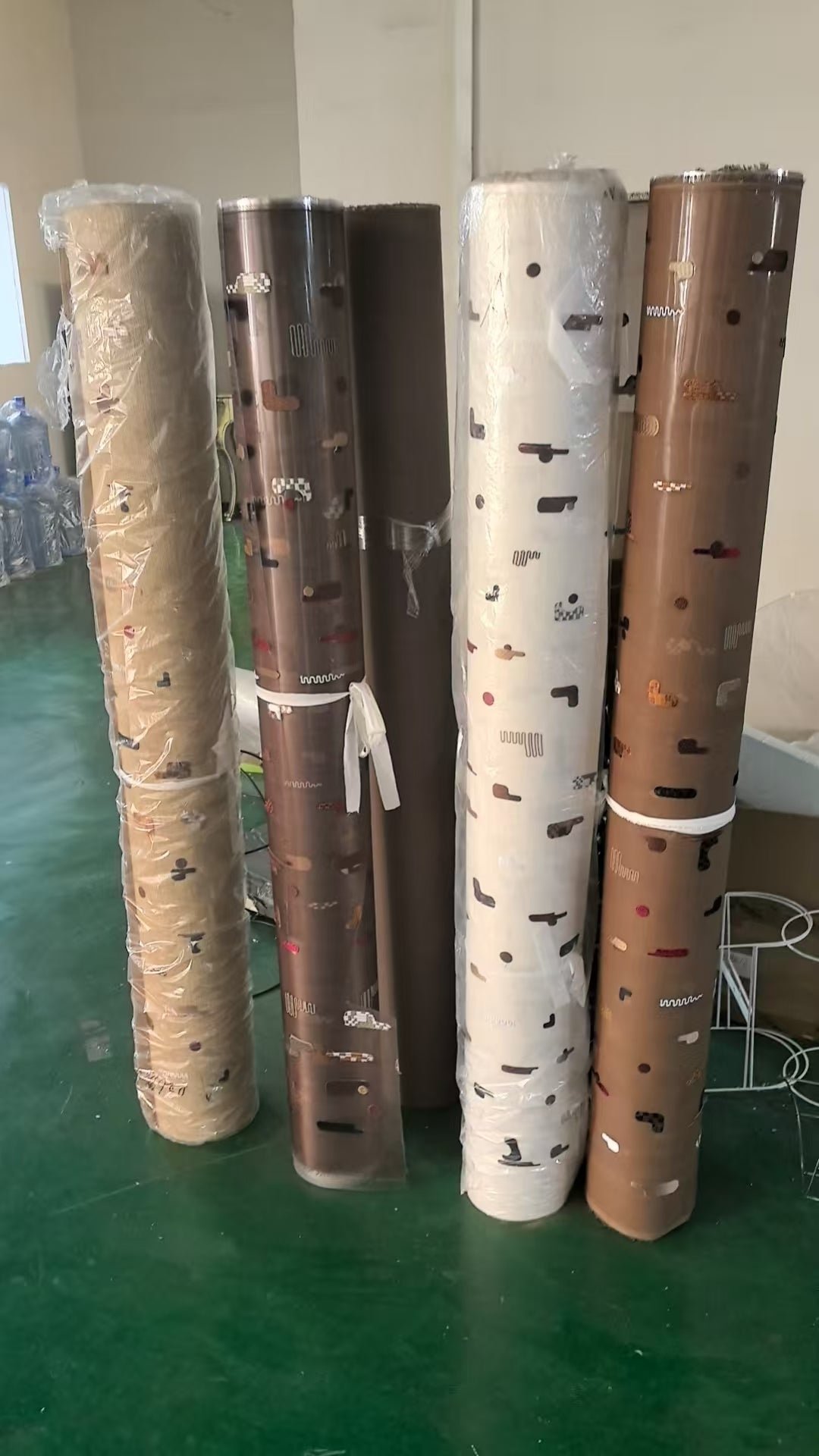 Alabaster Embroidered Pendant Lamp