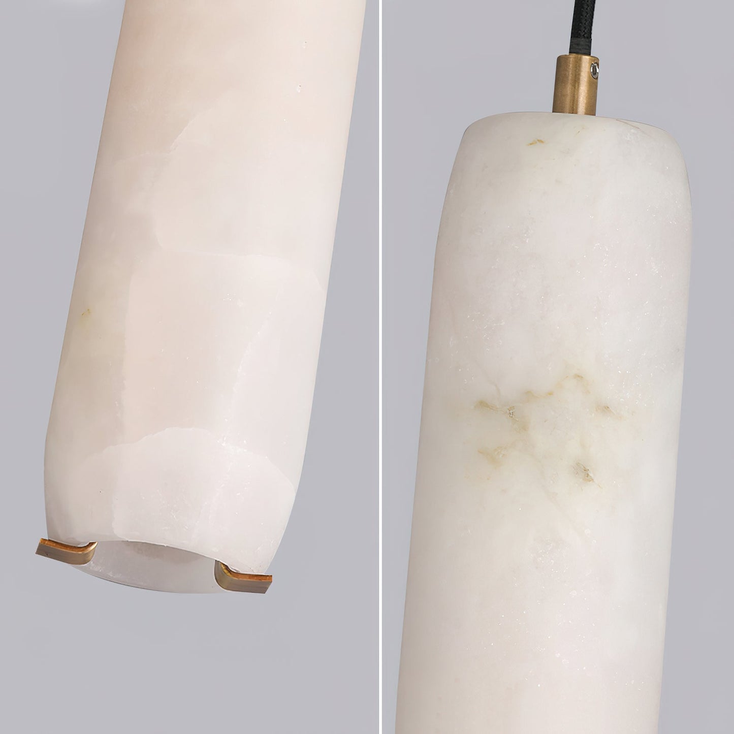 Alabaster Flute Alabaster Wall Lamp