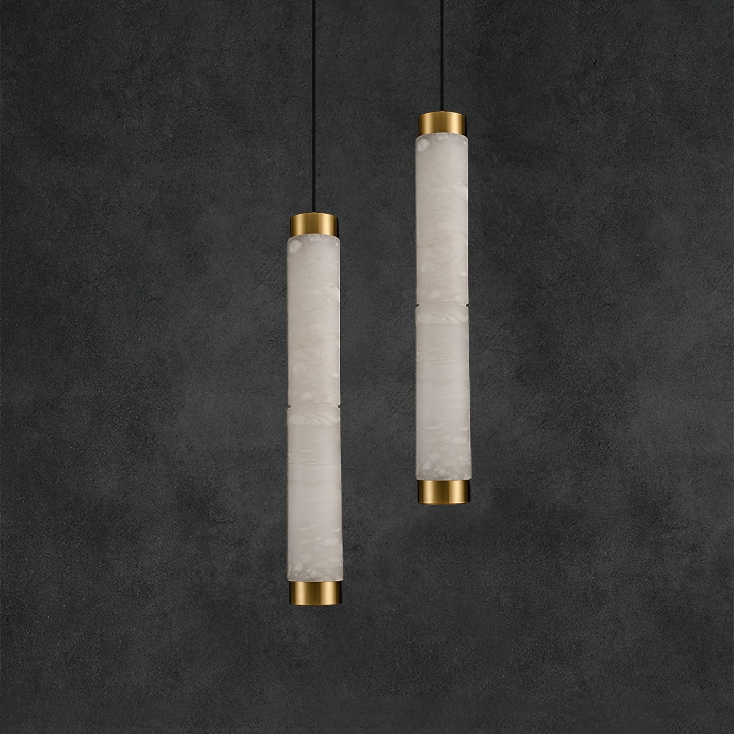 Alabaster Strip Pendant Light