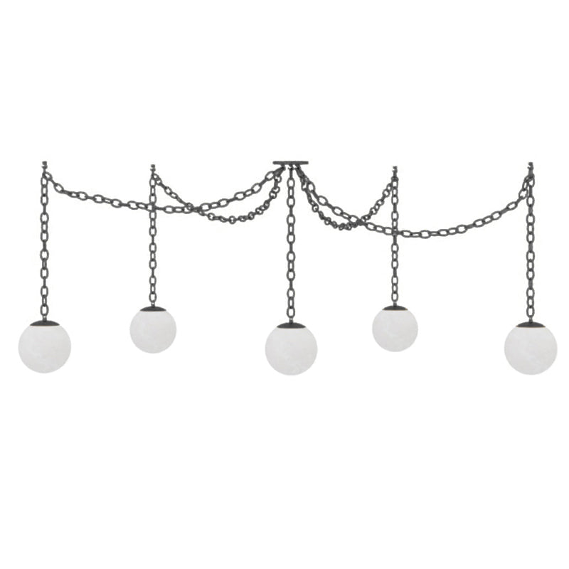 Alabaster Swag Pendant Lamp