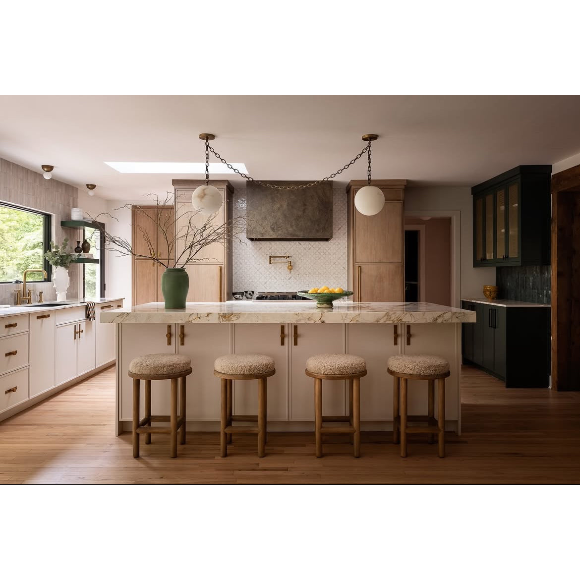 Alabaster Swag Pendant Lamp