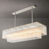 Lumarra Rectangular  Living Room Chandelier 54"