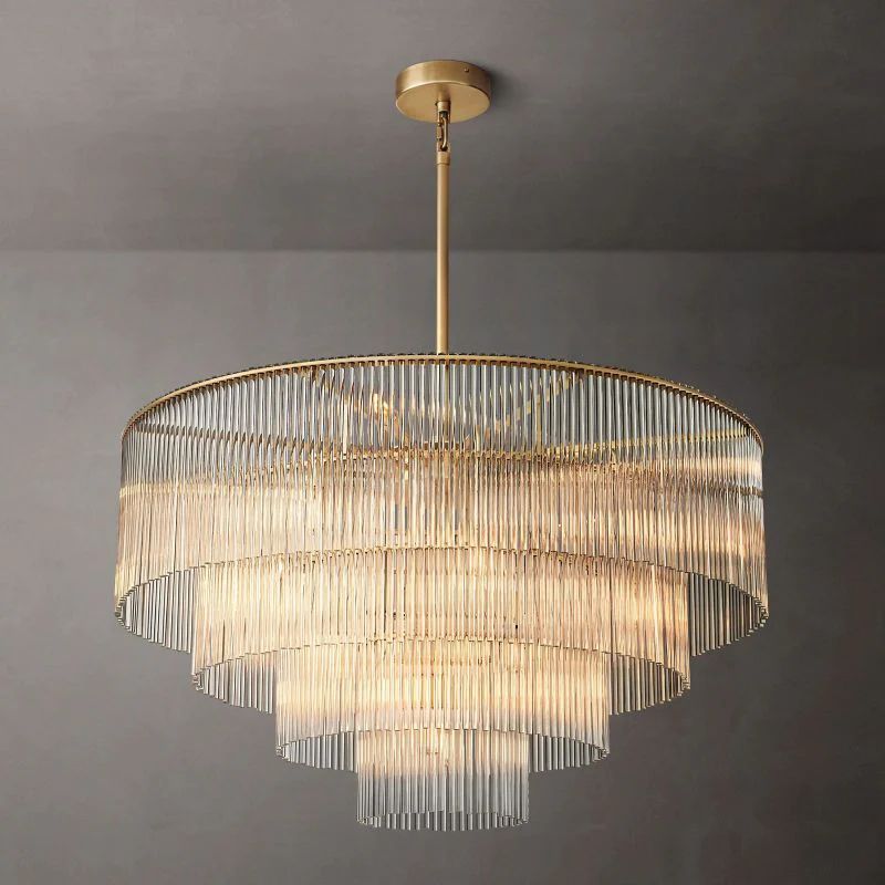 Lumarra Round  Living Room Chandelier 40"