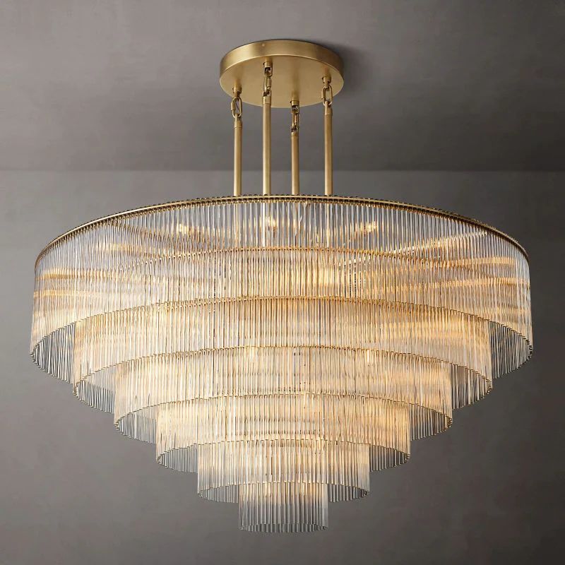 Lumarra Round  Living Room Chandelier 60"