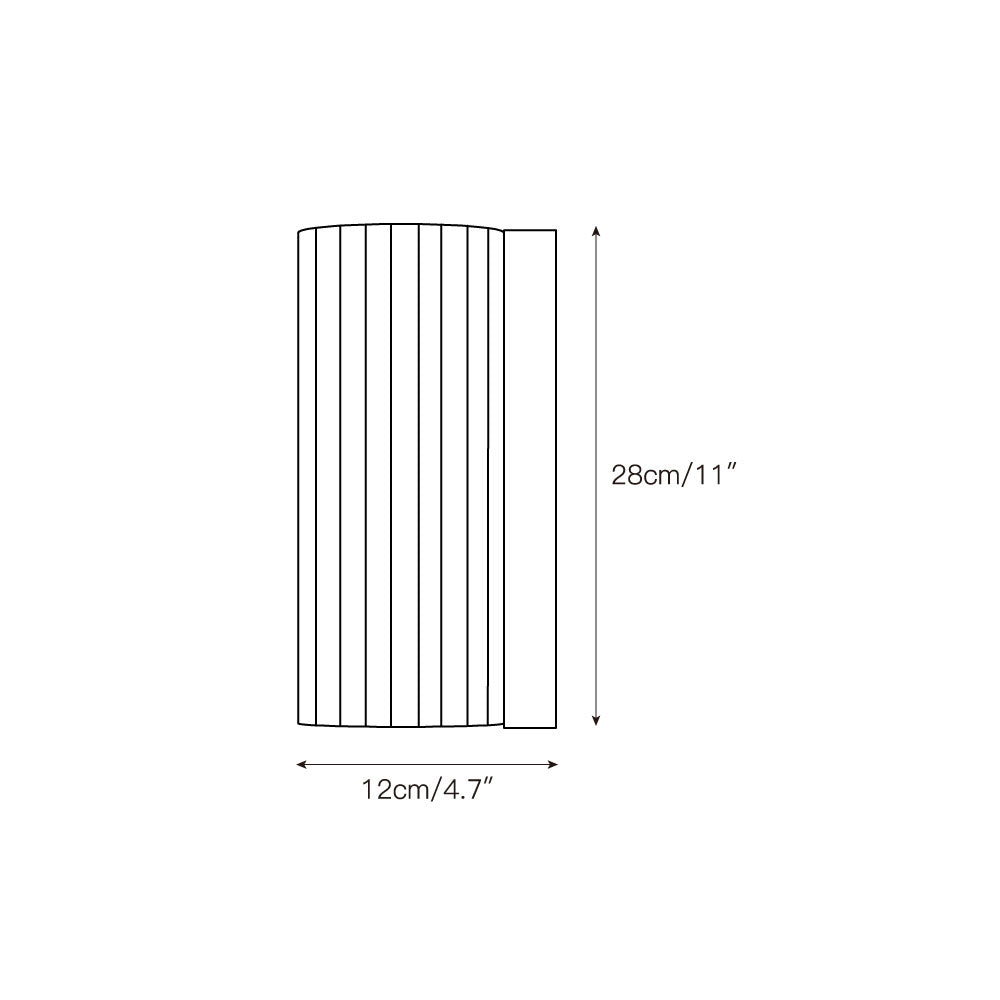Apadana Alabaster Wall Lamp 11''34''H