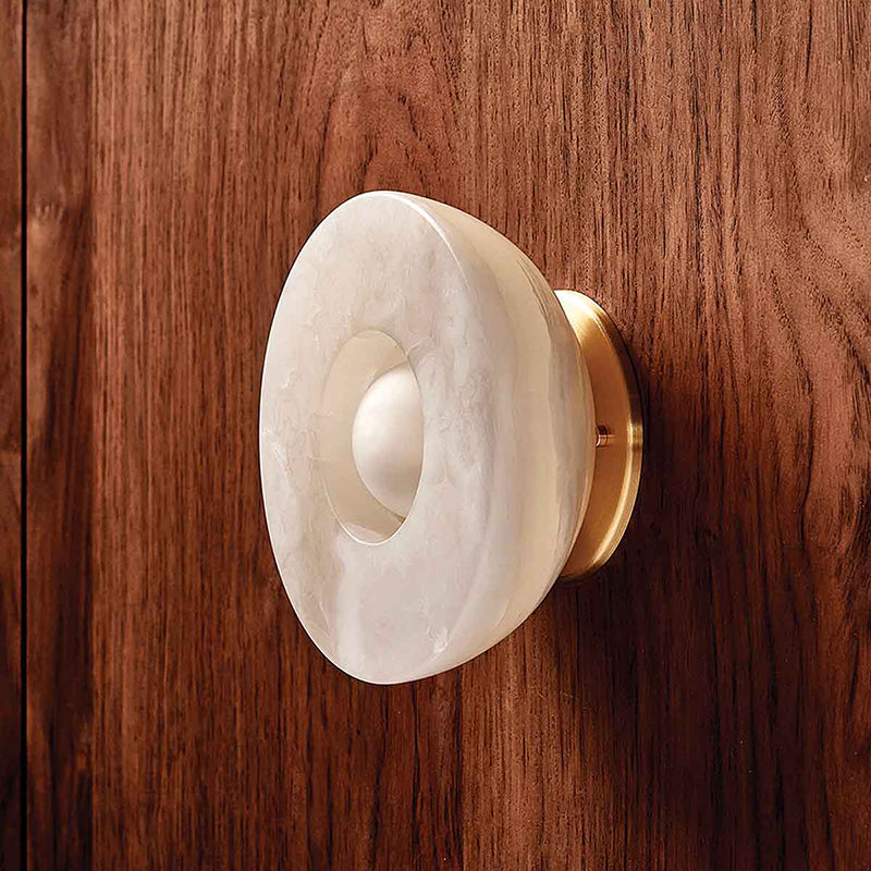 Aurelia Surface Alabaster Sconce