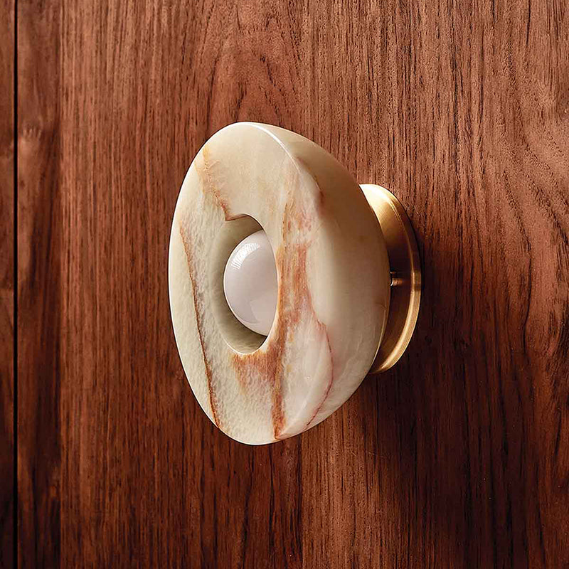 Aurelia Surface Alabaster Sconce
