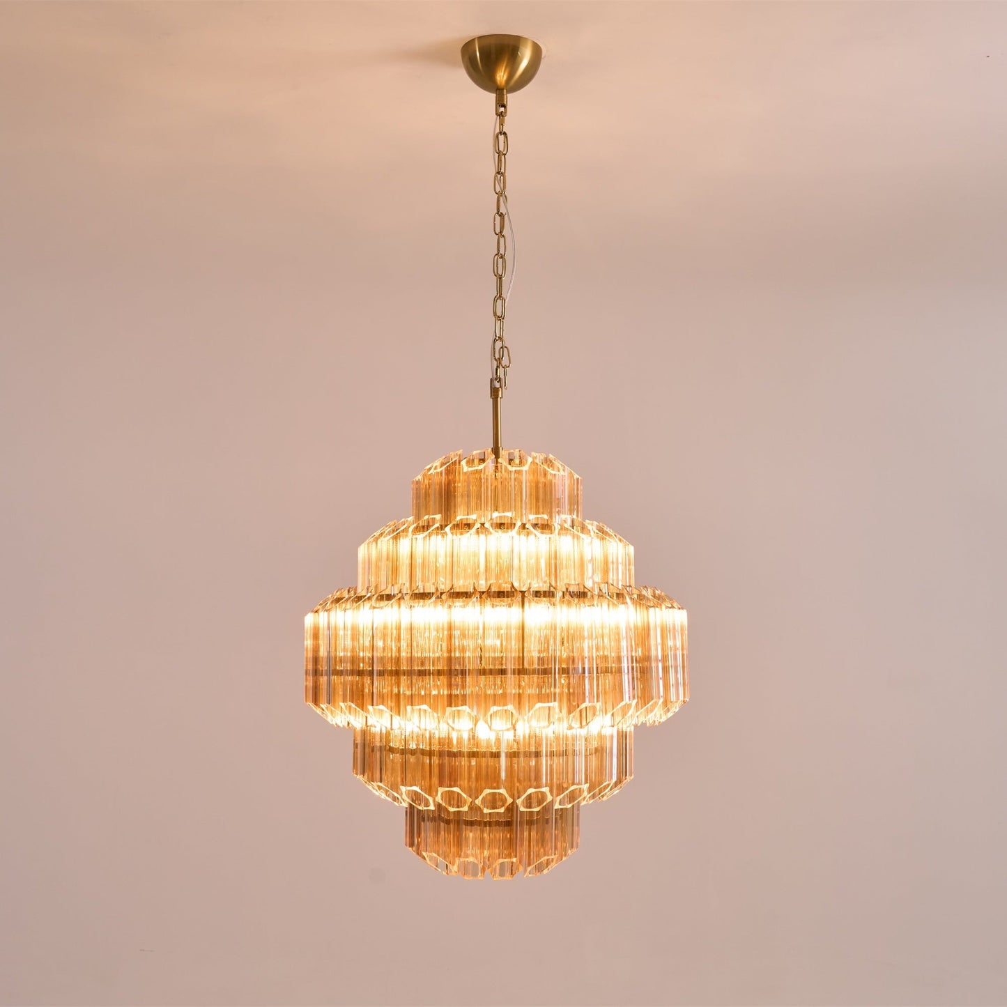 Aurum Cascade Murano Chandelier