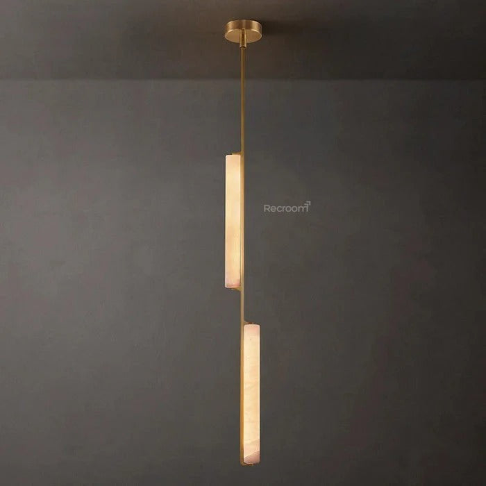 Auduben Alabaster Pendant Light 6"