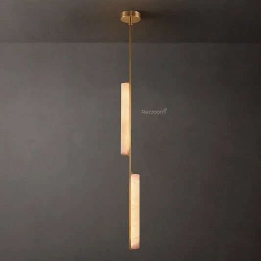 Auduben Alabaster Pendant Light 6"