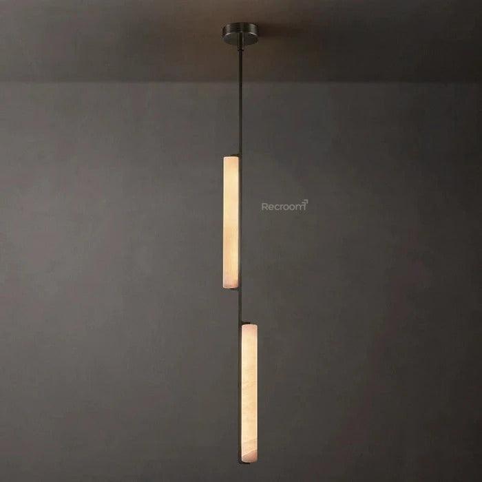 Auduben Alabaster Pendant Light 6"