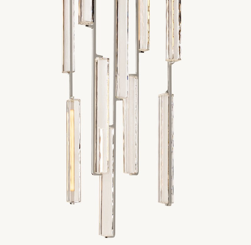 Auduben Crystal Round Chandelier 24"