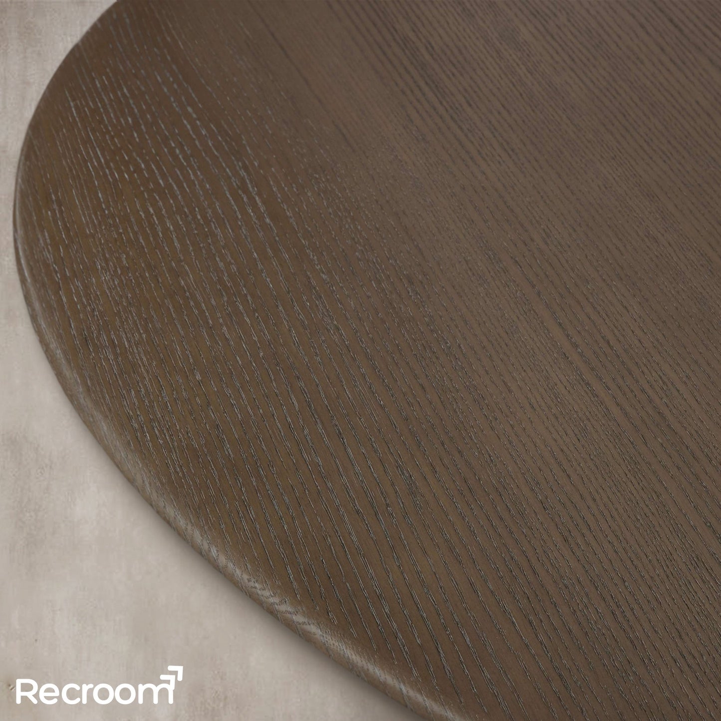 San Germani Round Wood Dining Table with Clement Base