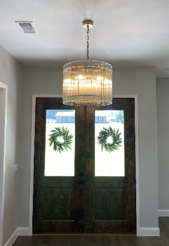 San Marcon Round Chandelier 22" 37" 48" 60"