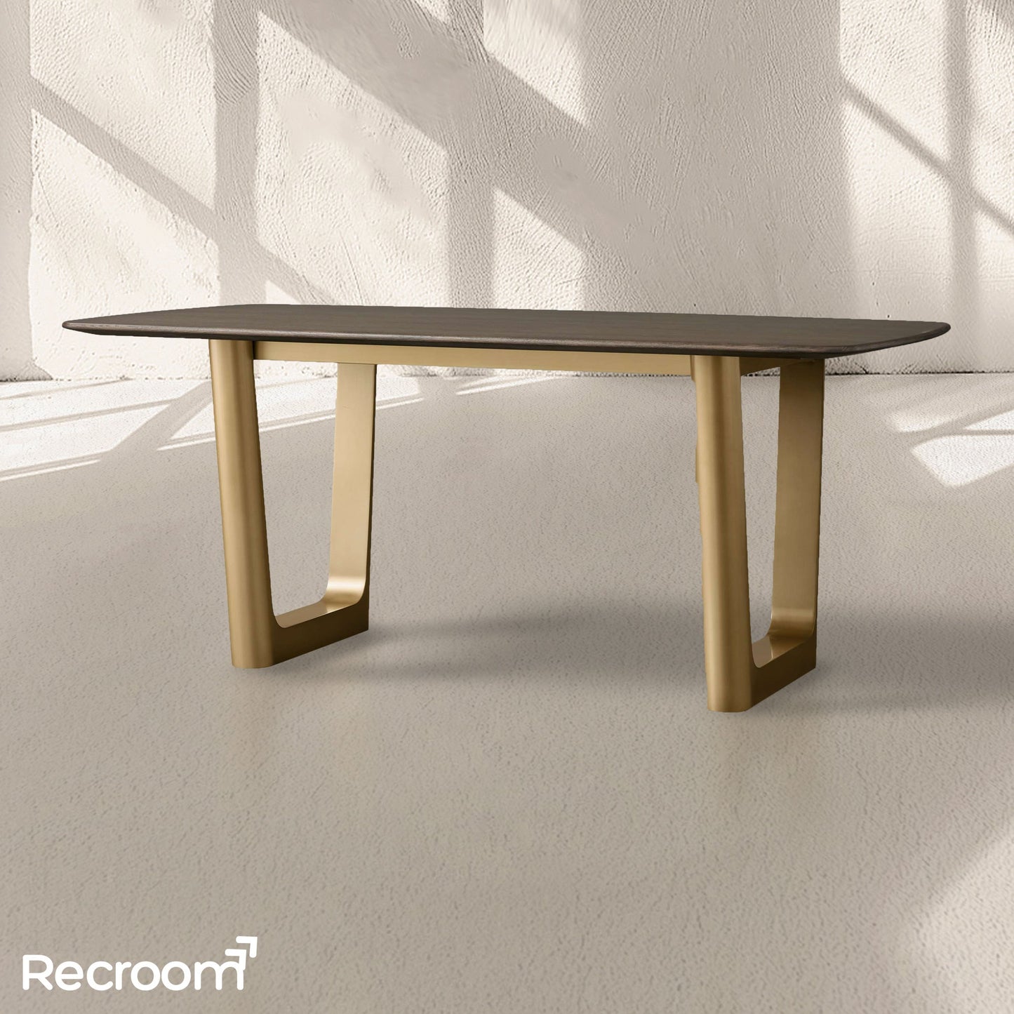 San Germani Wood Dining Table with Rennes Base