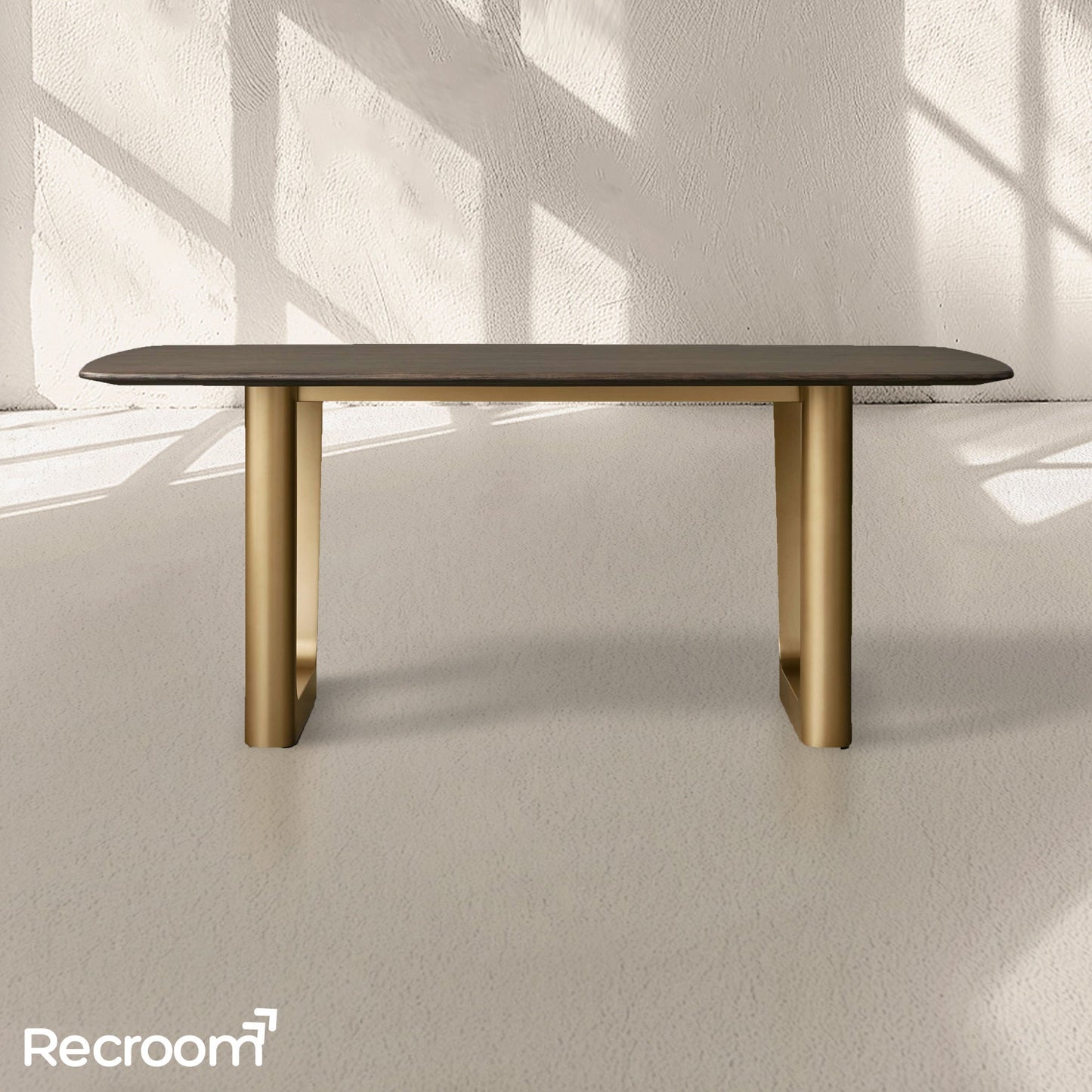 San Germani Wood Dining Table with Rennes Base
