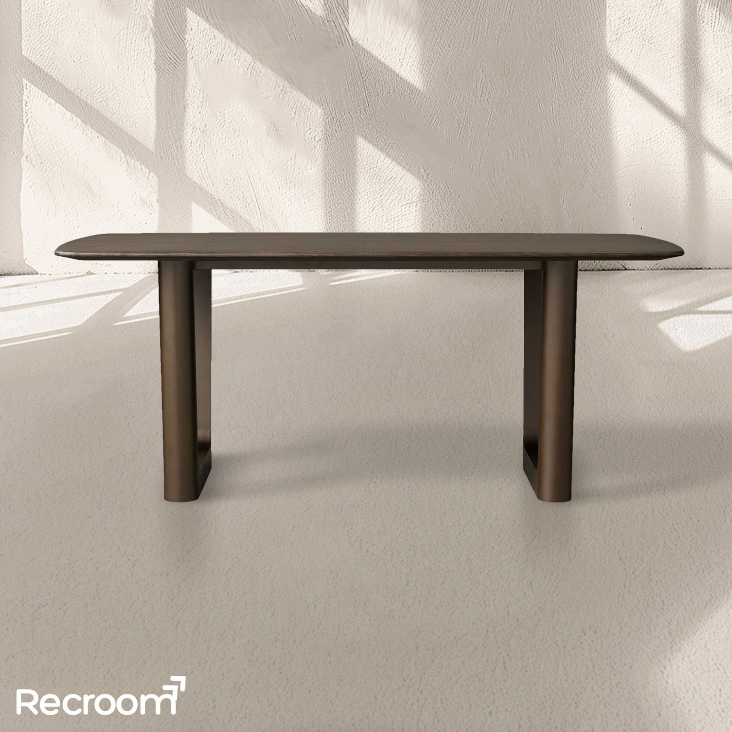 San Germani Wood Dining Table with Rennes Base