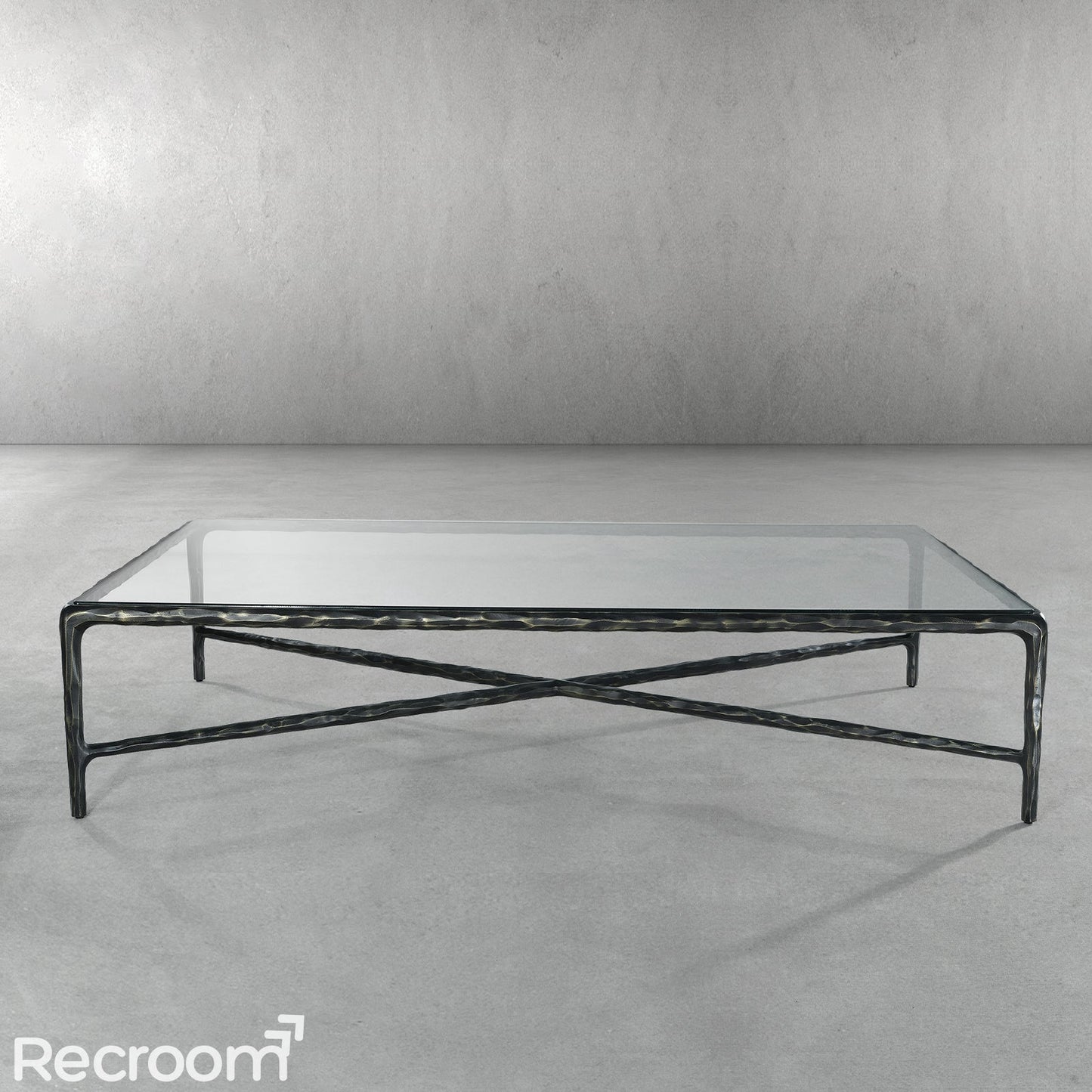 Thaddeo Glass Square Coffee Table