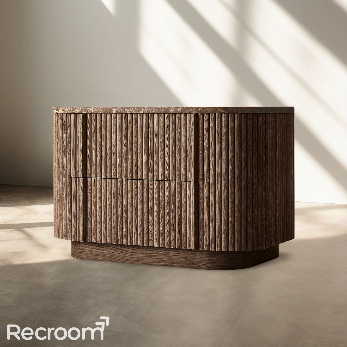 Muelholland Emperador Closed Nightstand