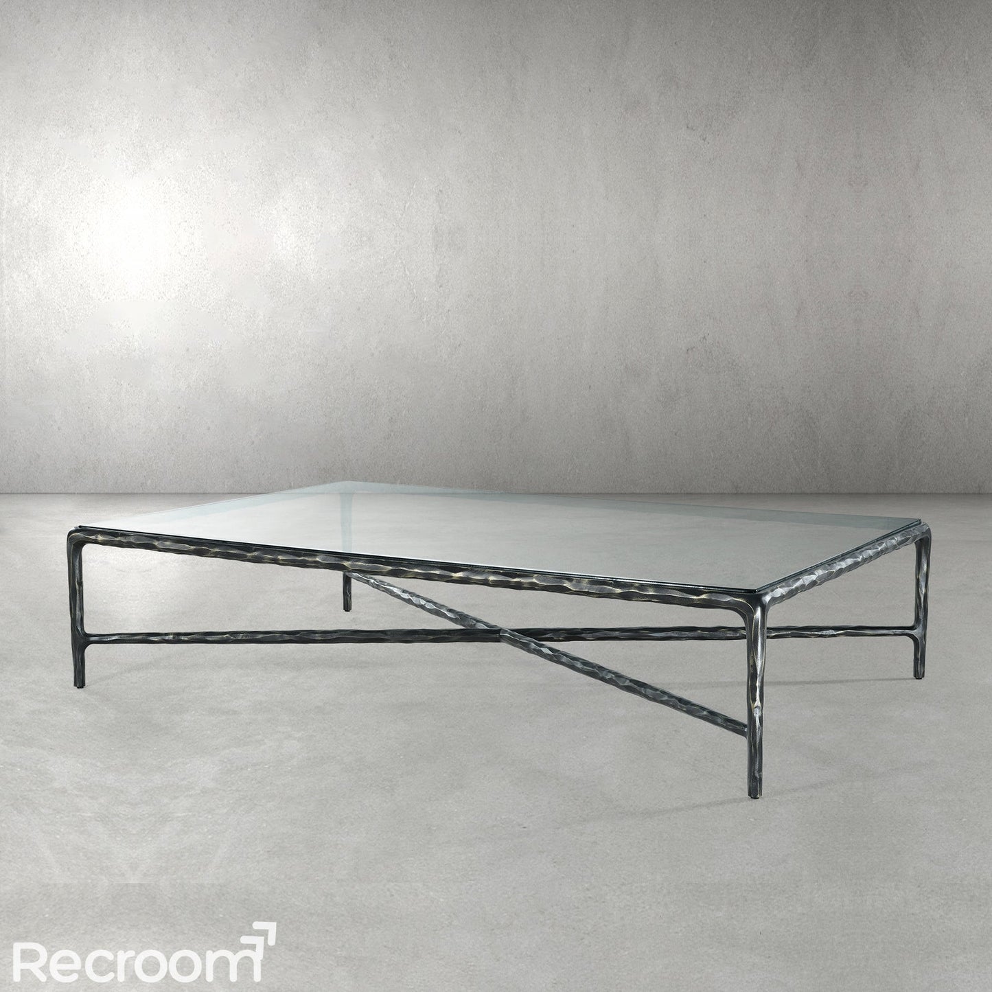 Thaddeo Glass Square Coffee Table
