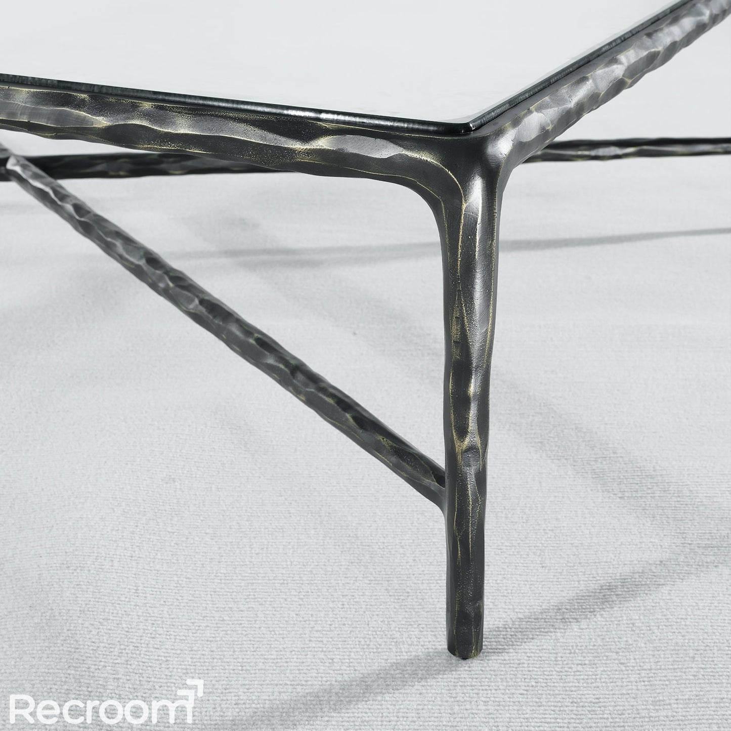 Thaddeo Glass Square Coffee Table