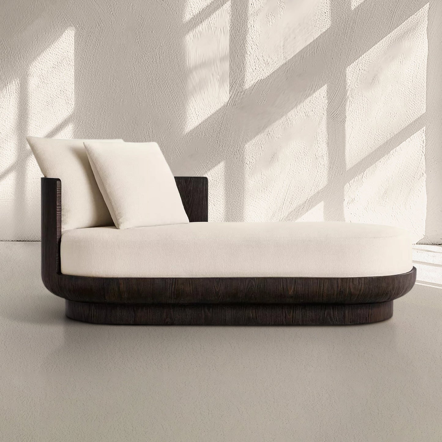 Cira Fabric Left-Arm Daybed