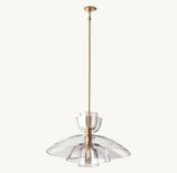 Bloomy Clear Glass Cloche Grand Pendant