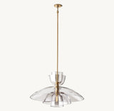 Bloomy Clear Glass Cloche Grand Pendant