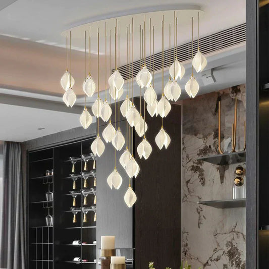Bloom Ceramic Chandelier Light