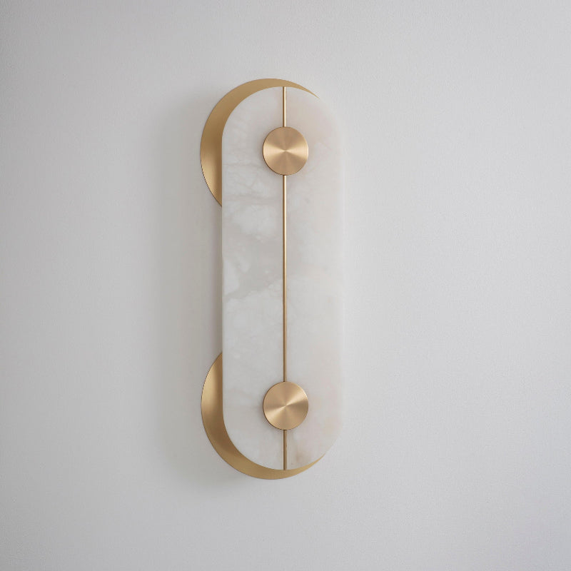 Brace Alabaster Wall Lamp