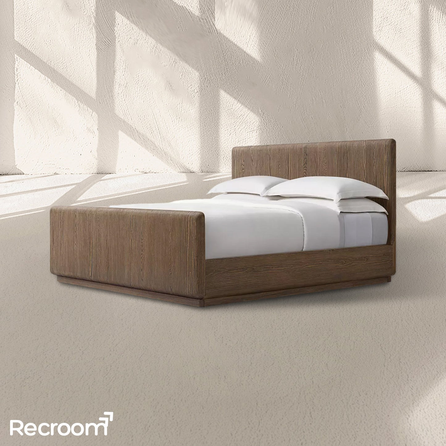 Cira Panel Bed with Footboard