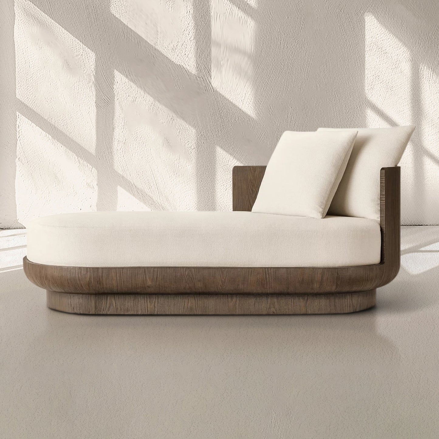 Cira Fabric Right-Arm Daybed