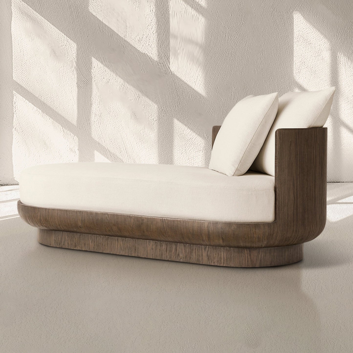 Cira Fabric Right-Arm Daybed