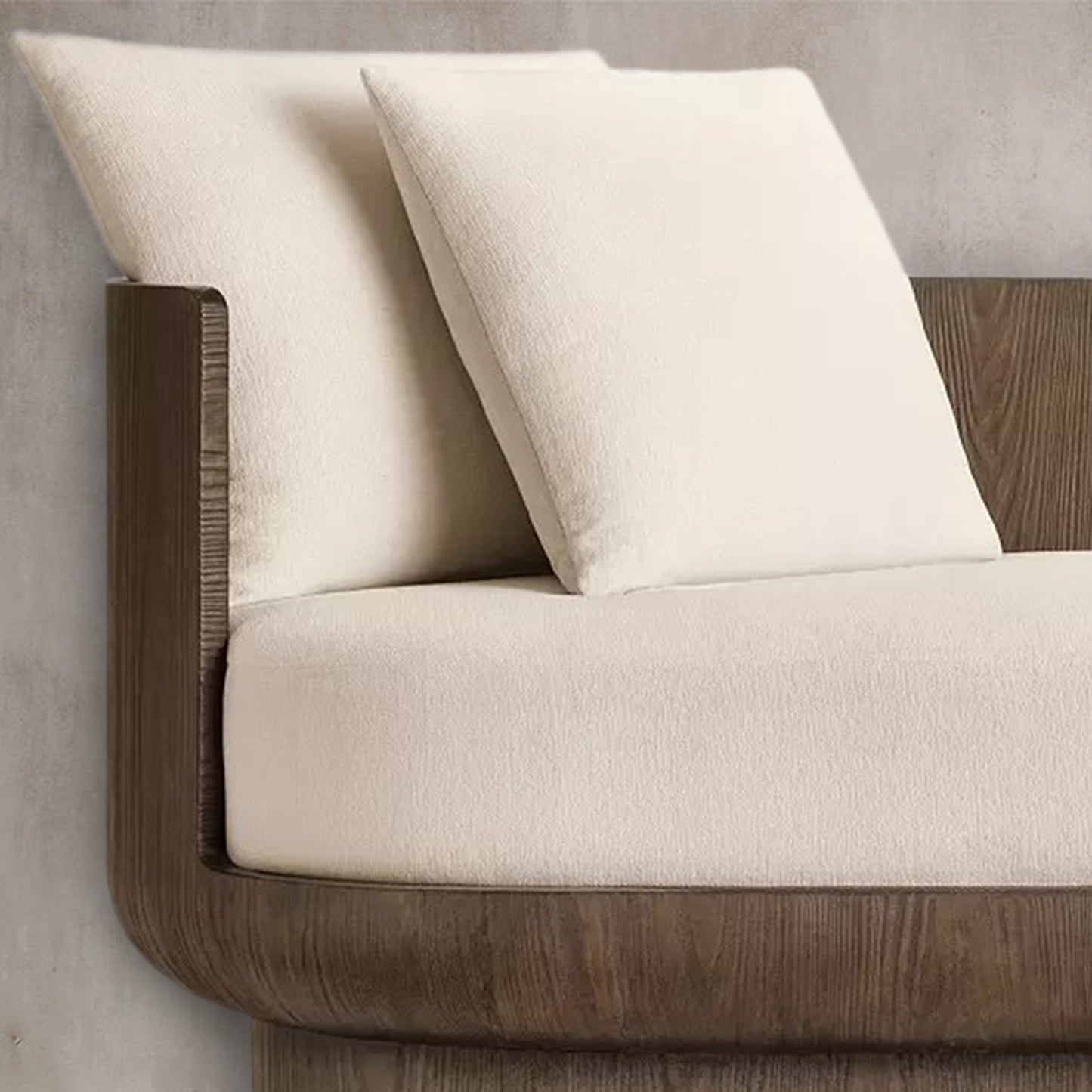 Cira Fabric Left-Arm Daybed