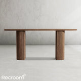 Muelho Plank Wood Console Table