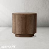 Muelho Wood Square Side Table