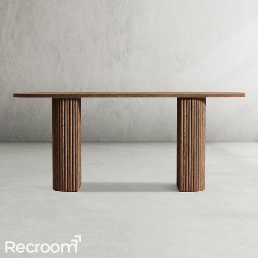 Muelho Plank Wood Console Table