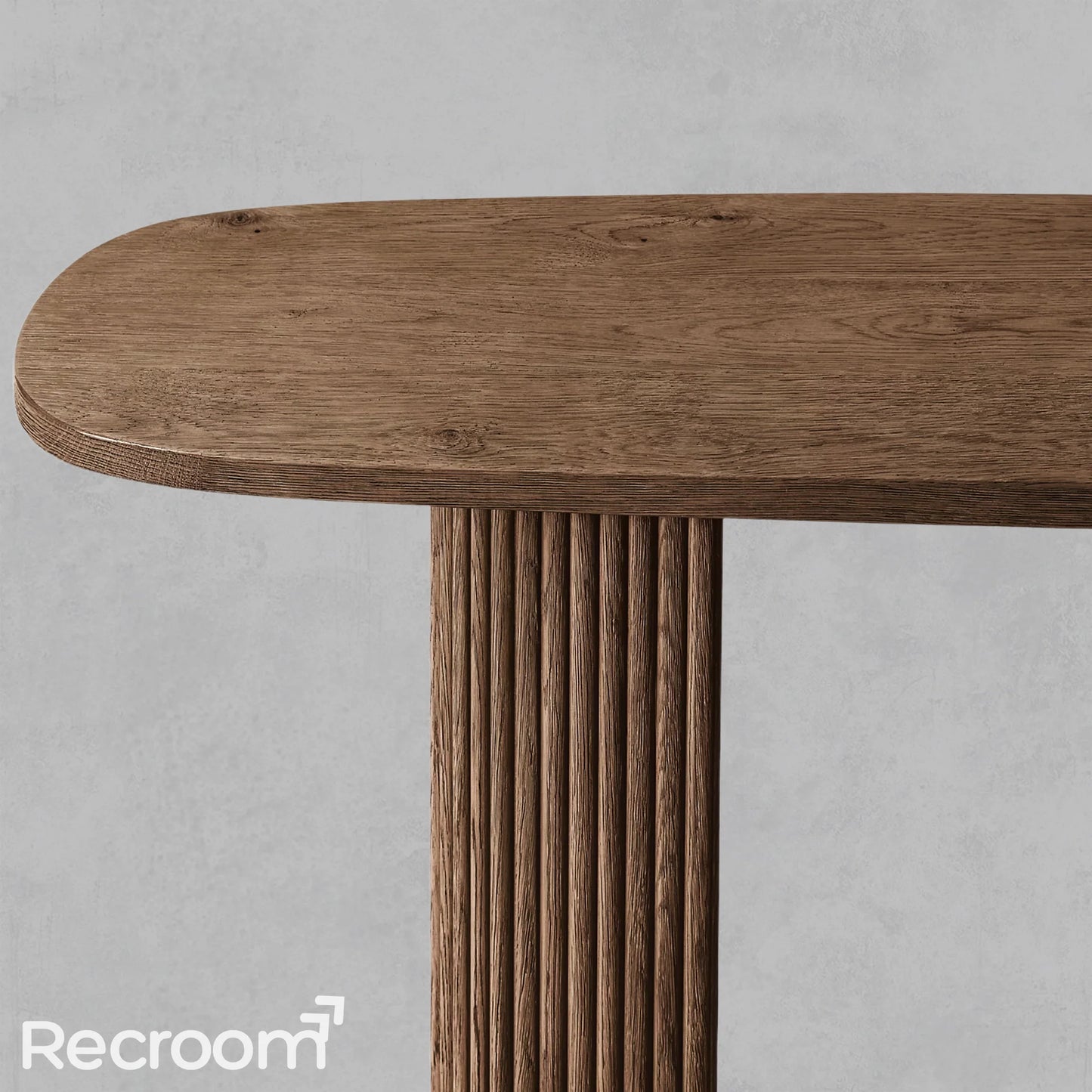 Muelho Plank Wood Console Table