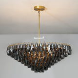 Chia Round Tired Chandelier 47"