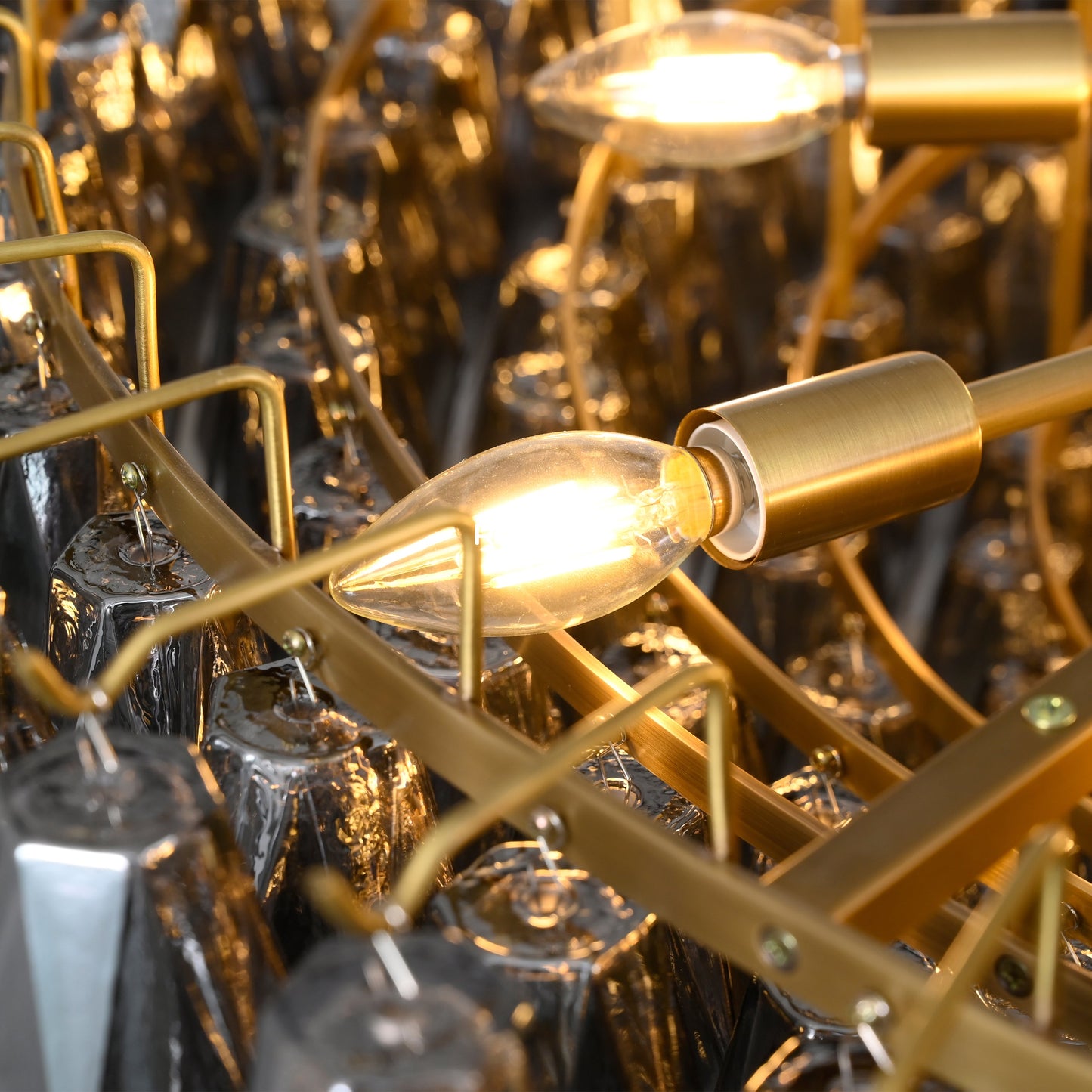 Chia Round Tired Chandelier 47"