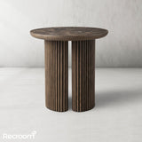 Aster Round End Table