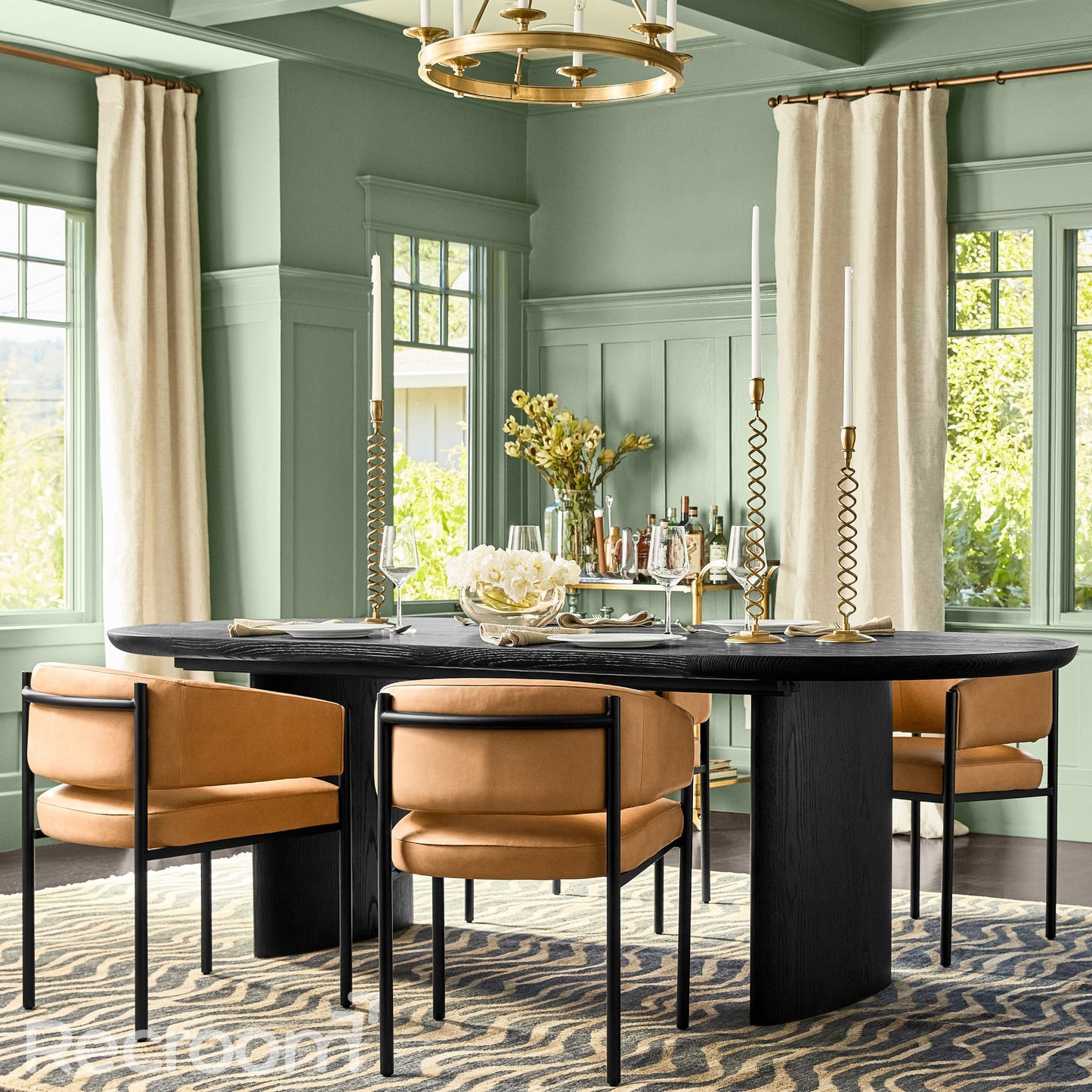 Radva Extendable Oval Dining Table