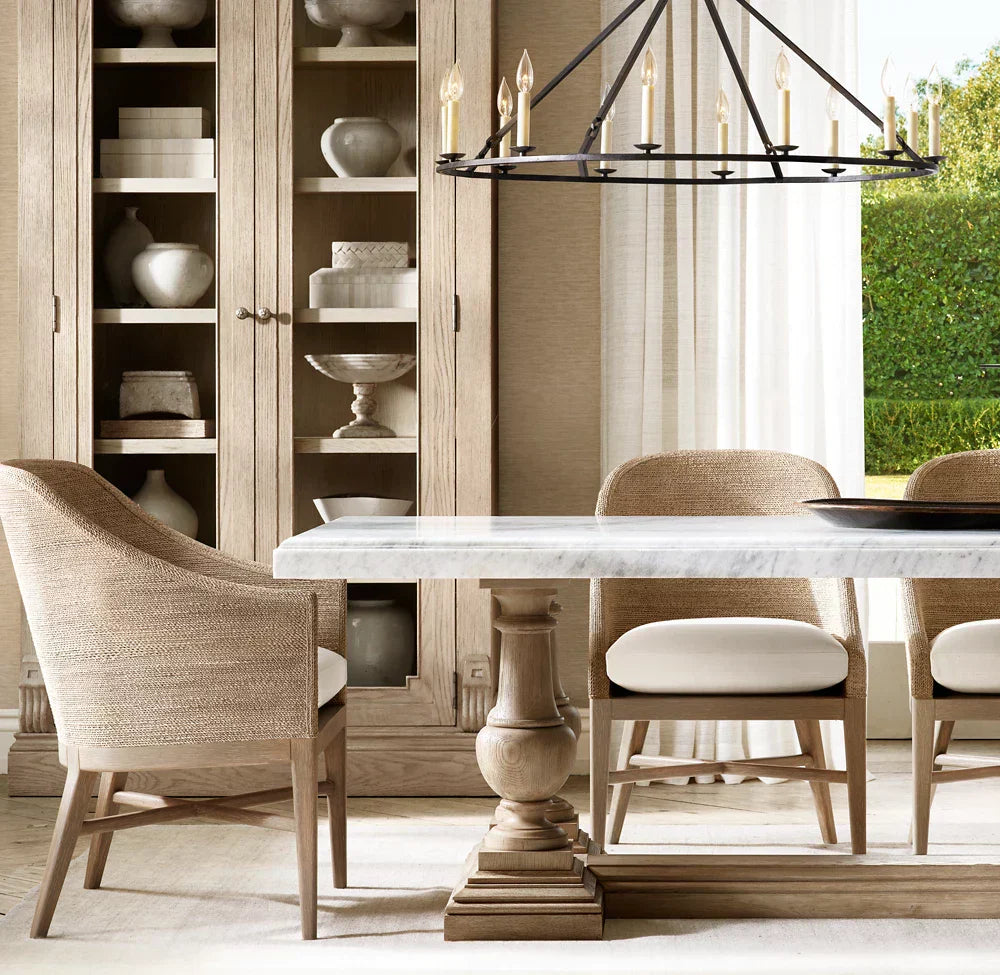 19TH C. ENGLISH OPENWORK ROUND CHANDELIER 72"