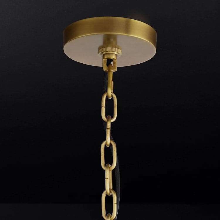 Catherine Brass Chandelier Pendant 24"