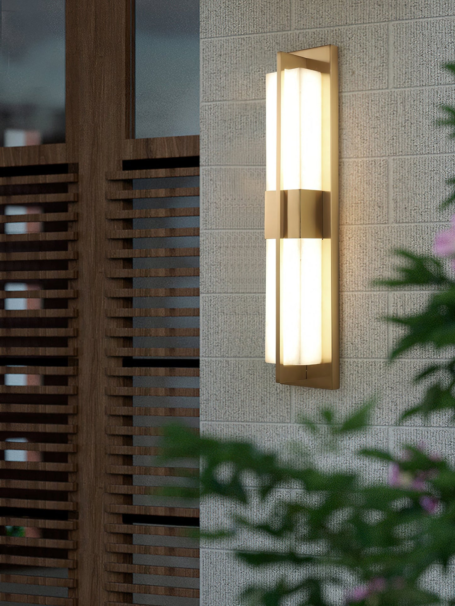 Cecily LED Alabaster Sconce