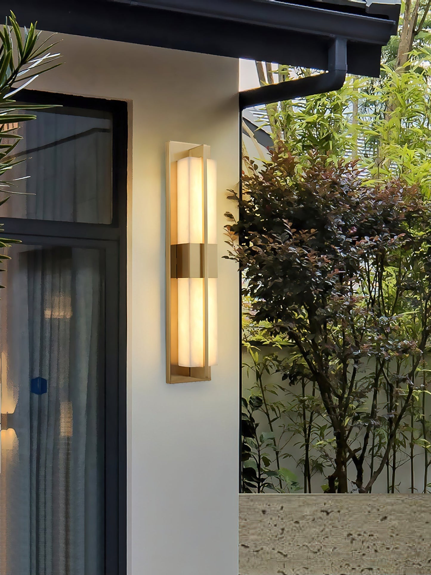 Cecily LED Alabaster Sconce