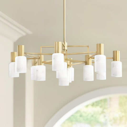 Centerport Alabaster Chandelier